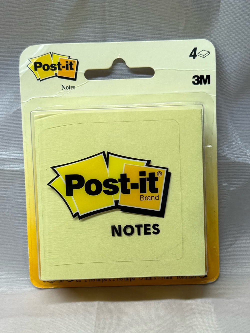 Post-it Notes Pack - Yellow - 3M Post-it Brand